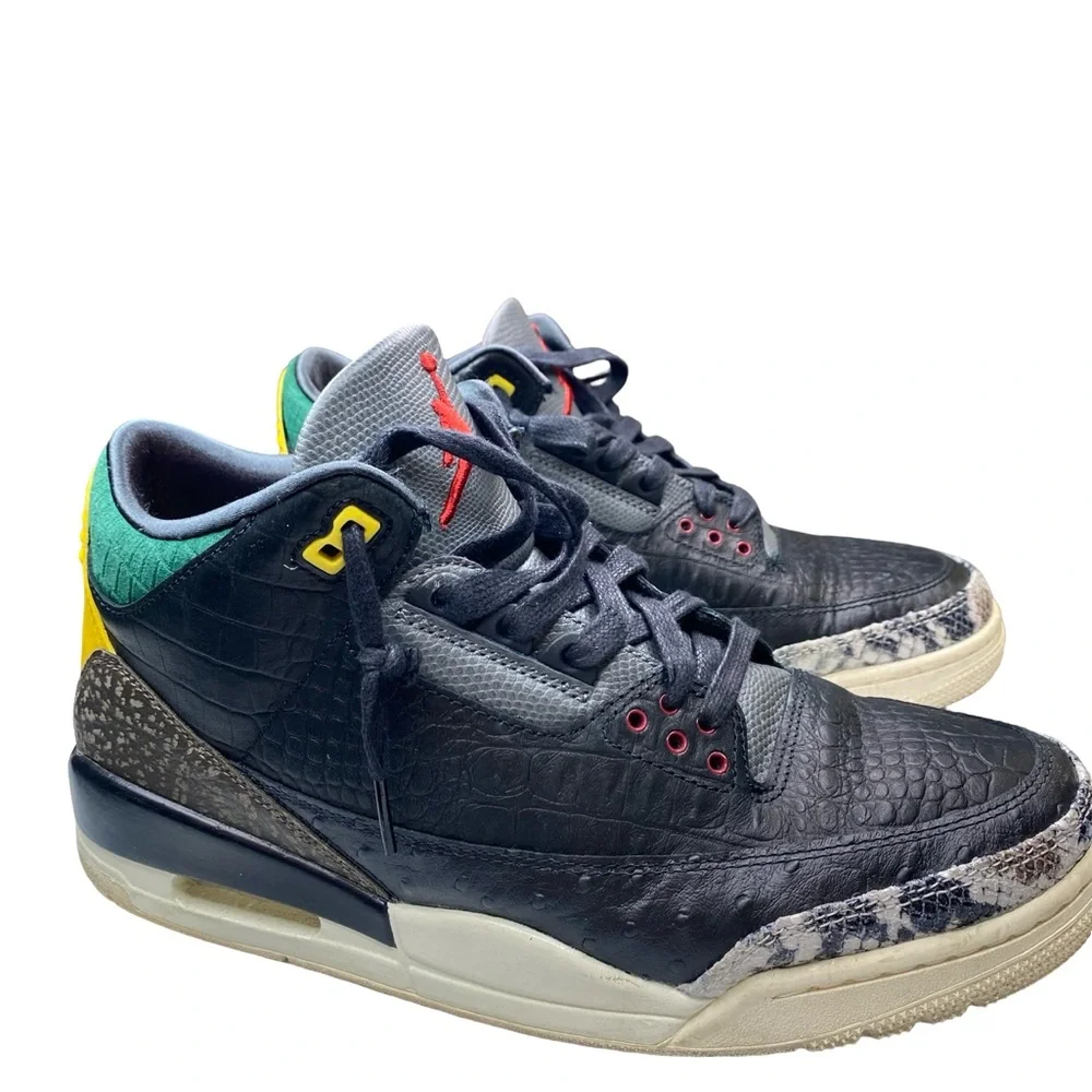 Jordan Kids Sneakers - Yellow, Green, Red, Black